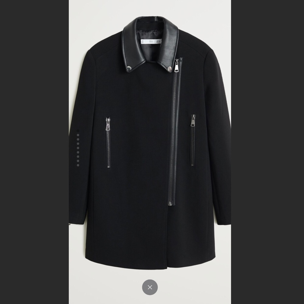 MANGO black coat